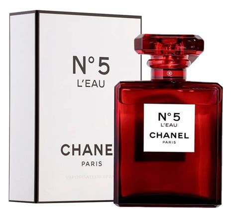 chanel red bottle perfume|chanel no 5 old bottles.